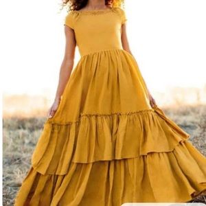 Joyfolie girls maxi dress size 7